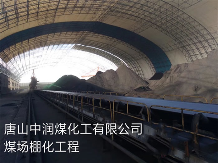 闵行中润煤化工有限公司煤场棚化工程